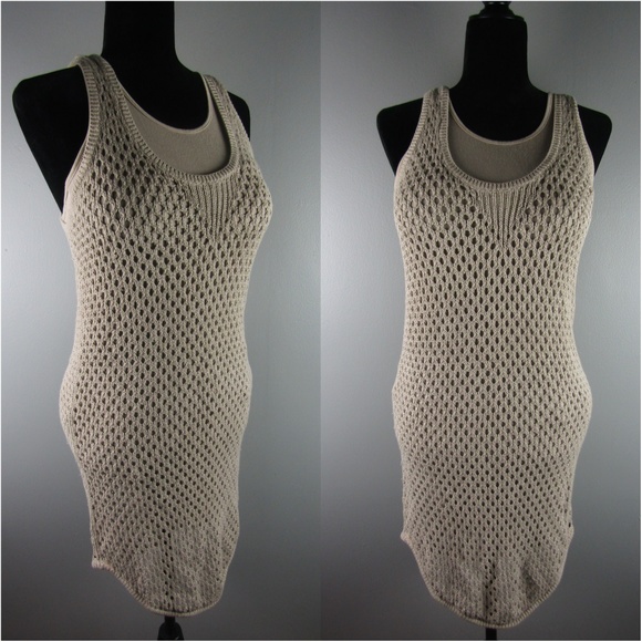 Club Monaco | Abigail Crochet Layered Linen Dress - Picture 2 of 5